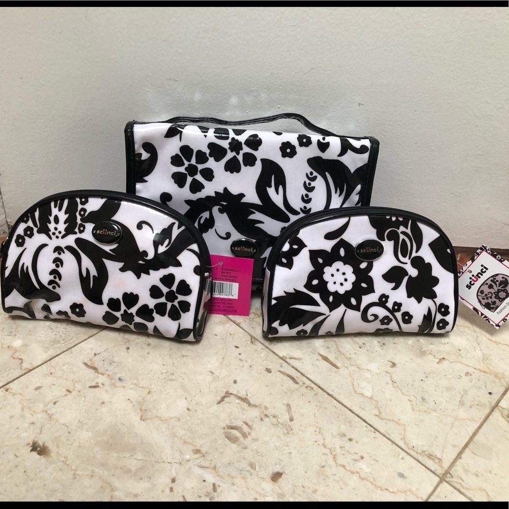 NWT Bundle cosmetic travel set of 3